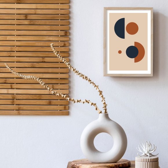 2/$35 Modern Minimalist Abstract Geometric Wall Art Print Home Decor [No Frame] - Picture 4 of 6
